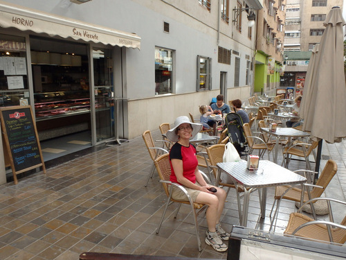 Breakfast with Terry Struck in Val&egrave;ncia, Spain.